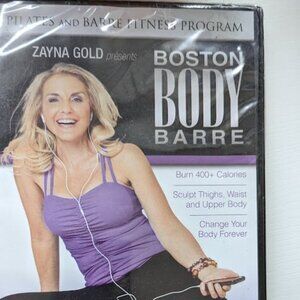 Boston Body Barre DVD - Zayna Gold Brand New